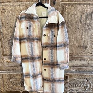 Plaid Women's Coat